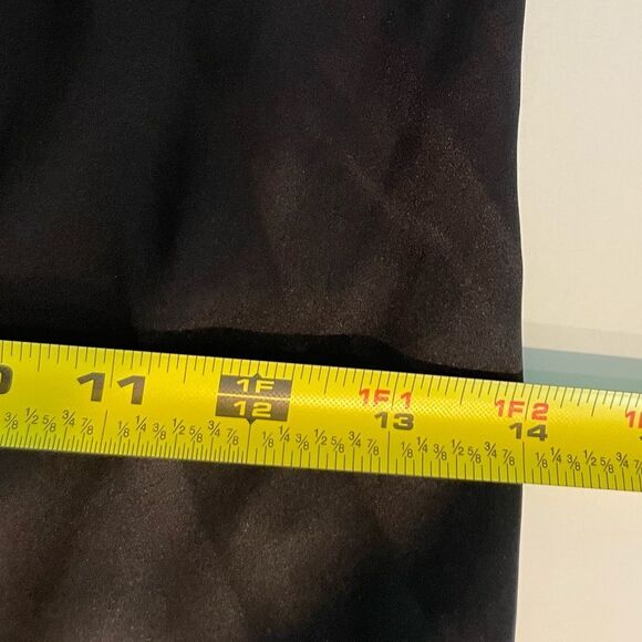 Acrobat Wide Leg Black Silk Pants Size Medium - Picture 6 of 8